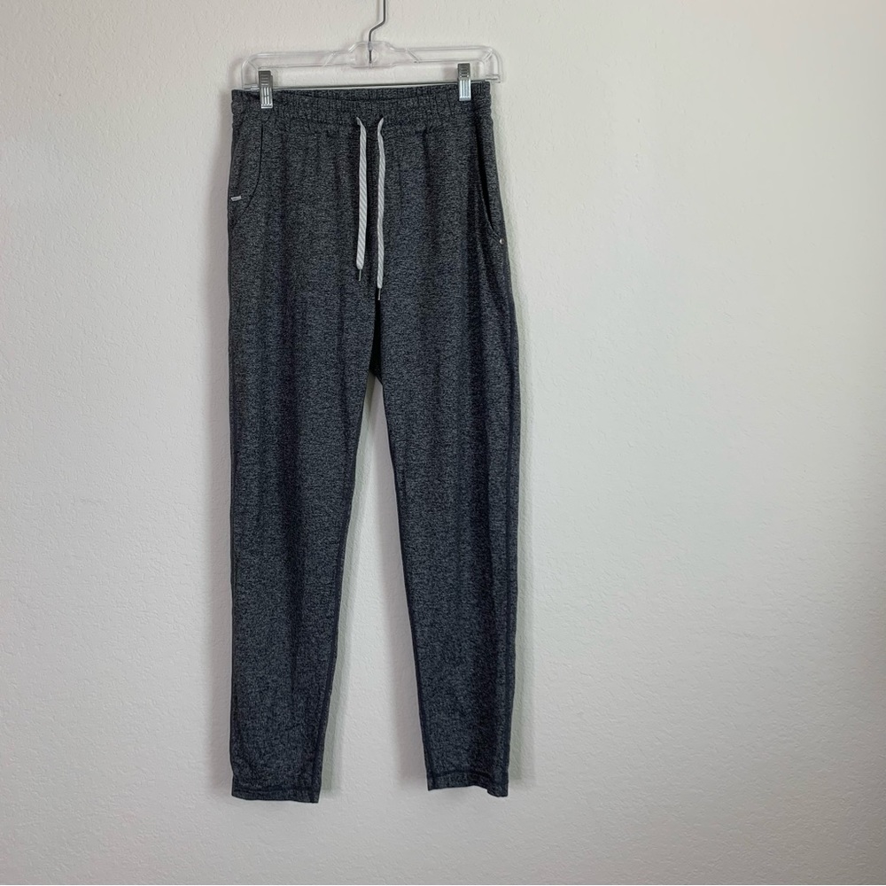 Vuori Mens heather gray ponto performance joggers M